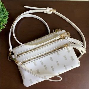 Pineapple Print Crossbody/Clutch